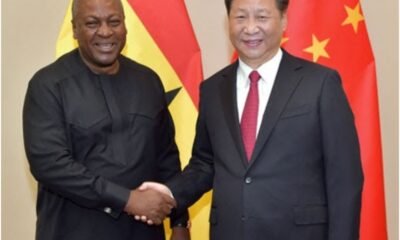 John Mahama and Xi