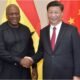 John Mahama and Xi